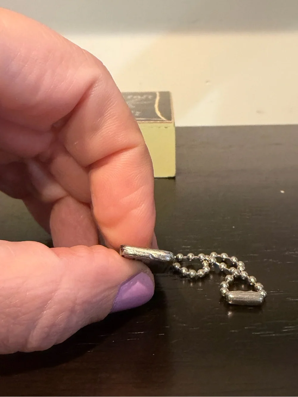 Coach Metal Mini Hang Tag